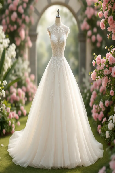 Ivory Romance Wedding Gown